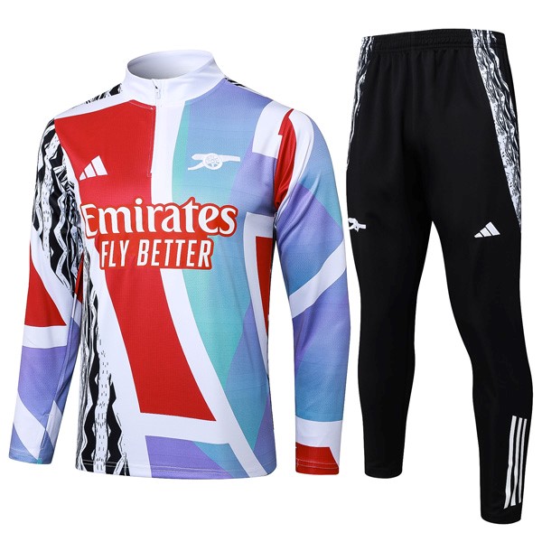 Sudadera De Training Arsenal 2025-26 Azul Rojo
